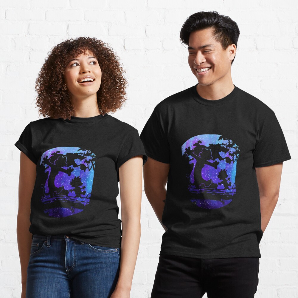 Discover Calvin and Hobbes Galaxy Classic T-Shirt
