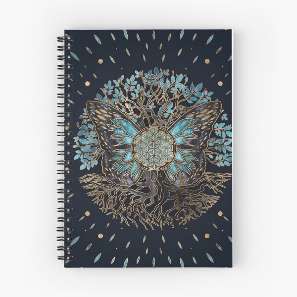 Item preview, Flower of Life - Tree of life - Butterfly designed and sold by k9printart.