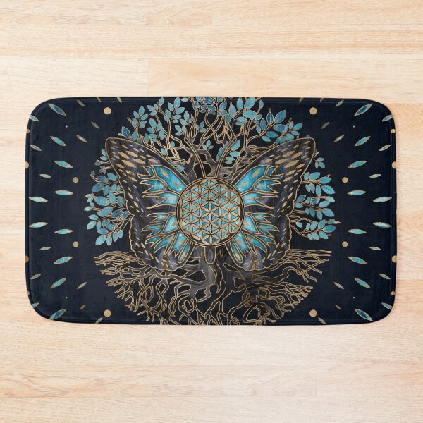 Item preview, Flower of Life - Tree of life - Butterfly designed and sold by k9printart.