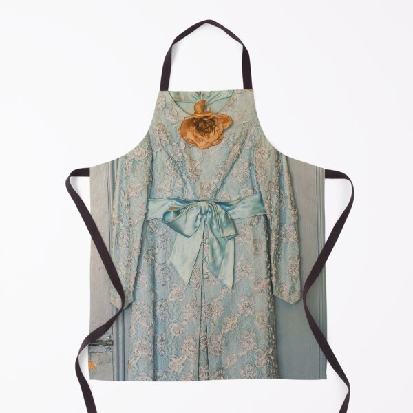 Item preview, vintage items series, blue dress designed and sold by Gillian Vann.