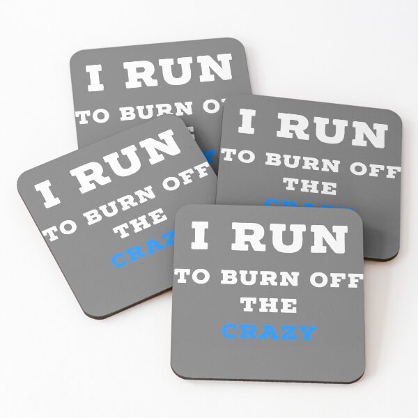 Item preview, I run to burn off the crazy designed and sold by Raw Creative Prints.