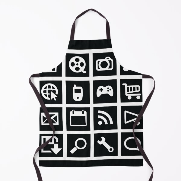 Item preview, Web icon graphics (reverse white) designed and sold by QueenieLamb.
