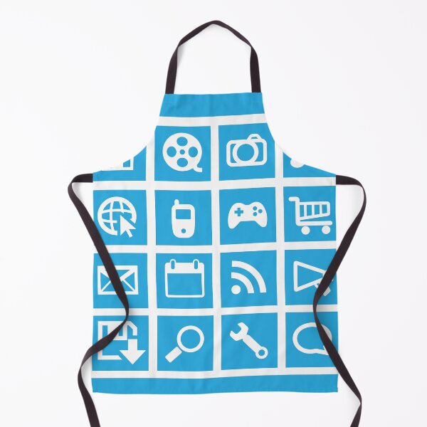 Item preview, Web icon graphics (blue) designed and sold by QueenieLamb.