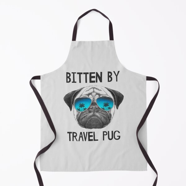 Item preview, Bitten By Travel Pug  designed and sold by Kleon Seo.