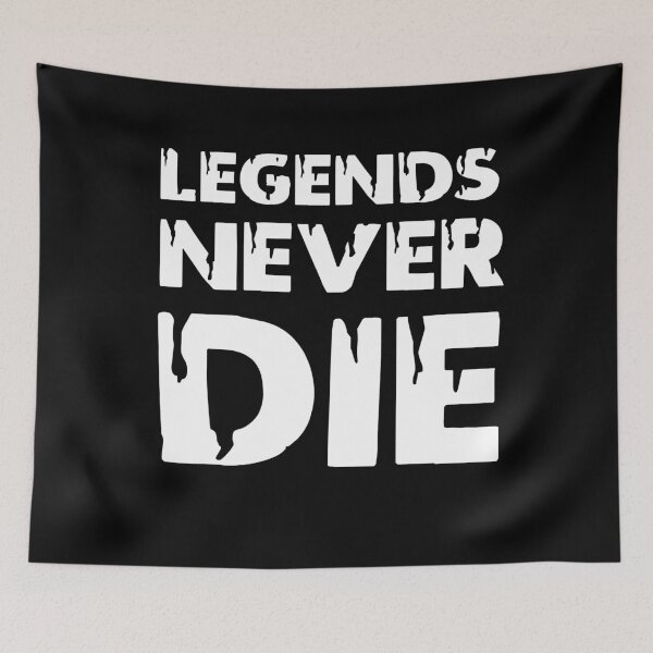 Item preview, Legends never die designed and sold by TopDesignArt.
