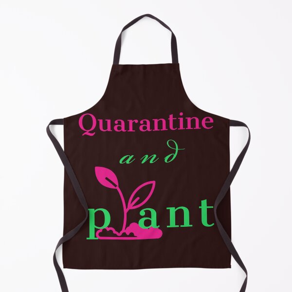 Aperçu de l'œuvre quarantaine et plante créée et vendue par doctors-apparel.
