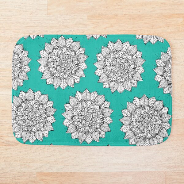 Artikelvorschau, Mandala Teal entworfen und verkauft von Meaghan Roberts.