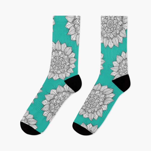 Artikelvorschau, Mandala Teal entworfen und verkauft von Meaghan Roberts.