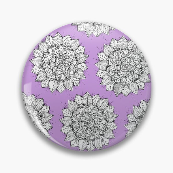 Artikelvorschau, Mandala Lila entworfen und verkauft von Meaghan Roberts.