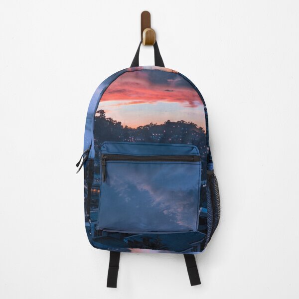 Item preview, Beautiful sunset and stars in a mountainous city designed and sold by RIOGRAPHIC.
