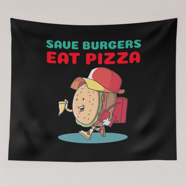 Item preview, Save Burgers Eat Pizza designed and sold by AndApArt.