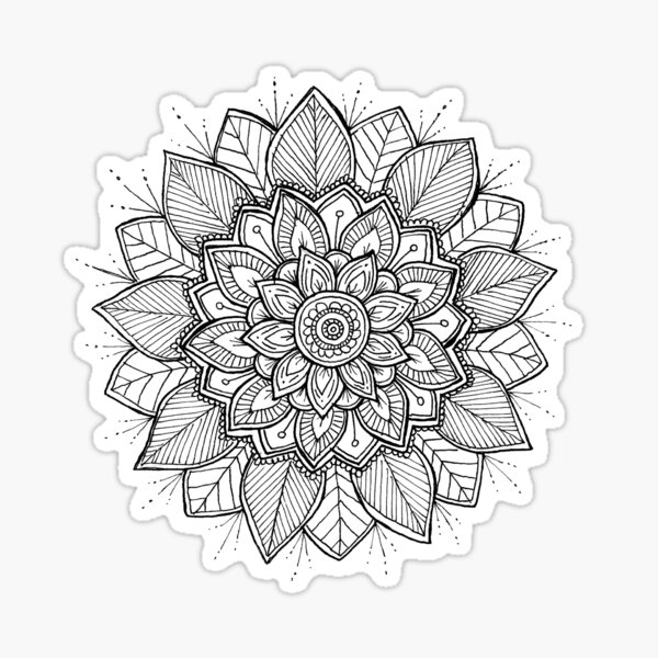 Mandala Sticker
