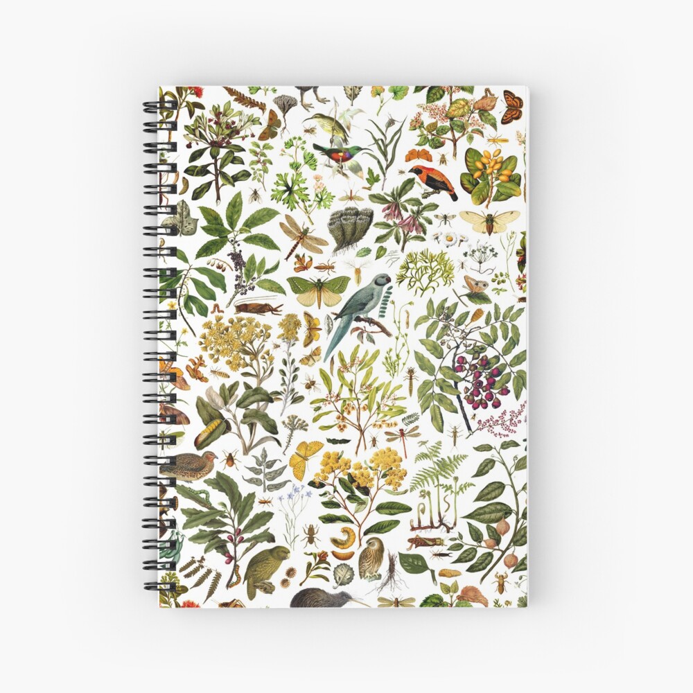 New Zealand Biology Spiral Notebook