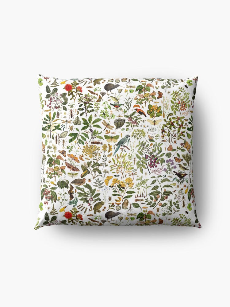 Alternate view of New Zealand Biology Floor Pillow