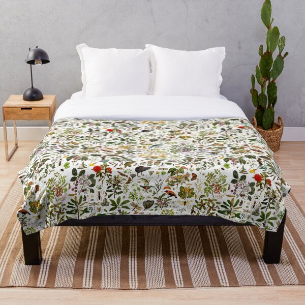 New Zealand Biology Throw Blanket