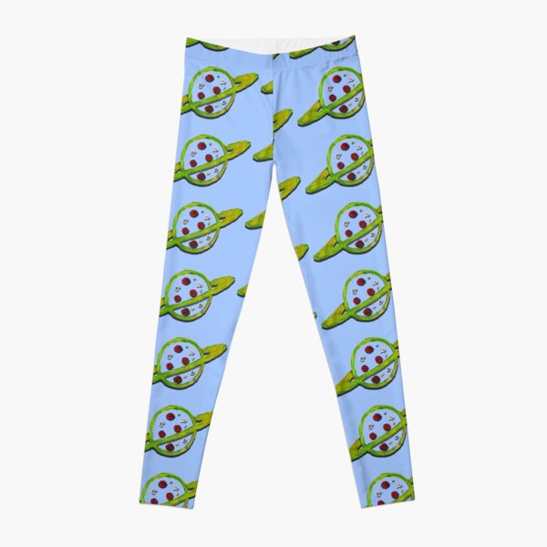 Yoga Leggings - Little Green Aliens Toy Story Inspired - Rainbow Rules