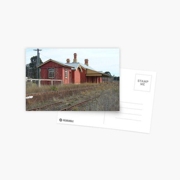 Item preview, Lue Railway Station - Rural NSW designed and sold by DashTravels.