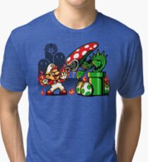 Game Over Man, GAME OVER! Tri-blend T-Shirt