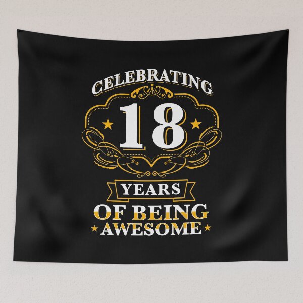 Item preview, Celebrating 18 Years designed and sold by coolprint.
