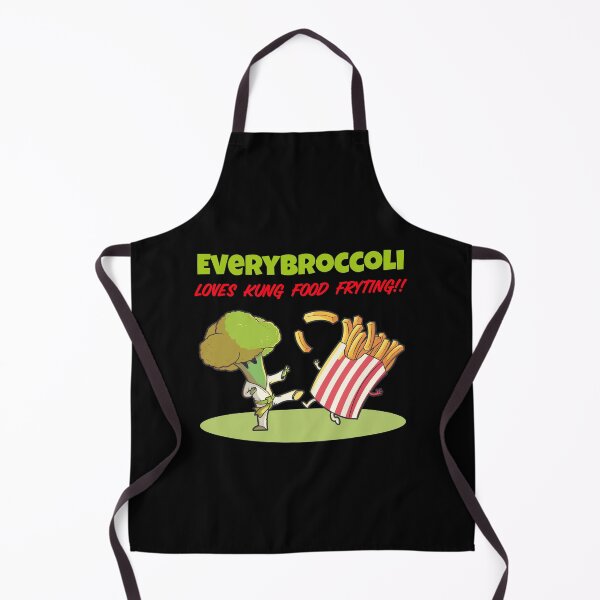 Item preview, Everybroccoli Loves Kung Food Fryting designed and sold by AndApArt.