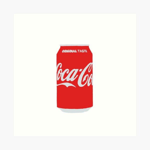 Soda Pop Art Prints Redbubble - coca cola roblox character