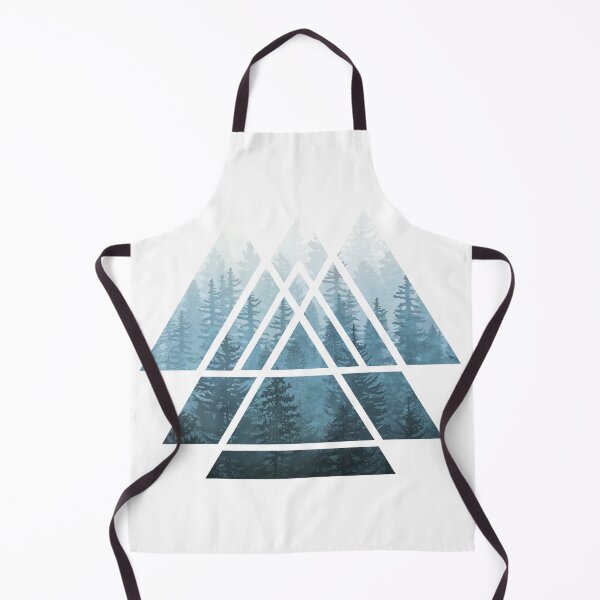Item preview, Sacred Geometry Triangles - Misty Forest designed and sold by maryedenoa.