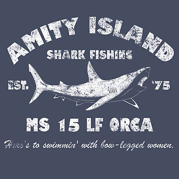 Amity Island Shark Fishing Est - 1975 | Essential T-Shirt