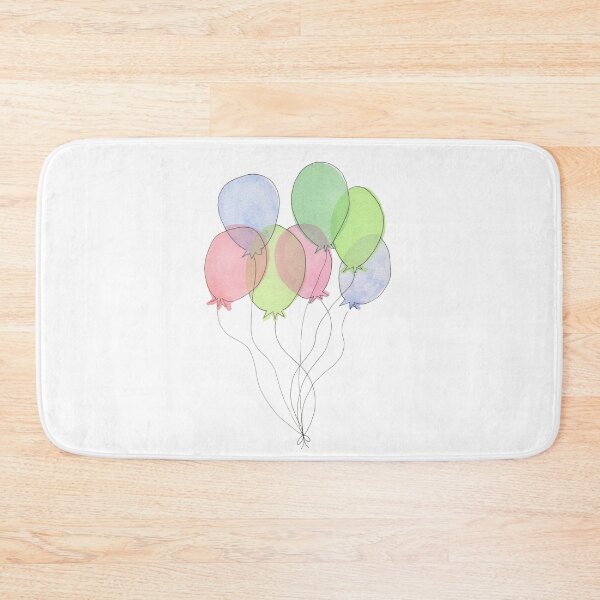 Item preview, Carnival Balloons Bouquet designed and sold by SageMageeArt.