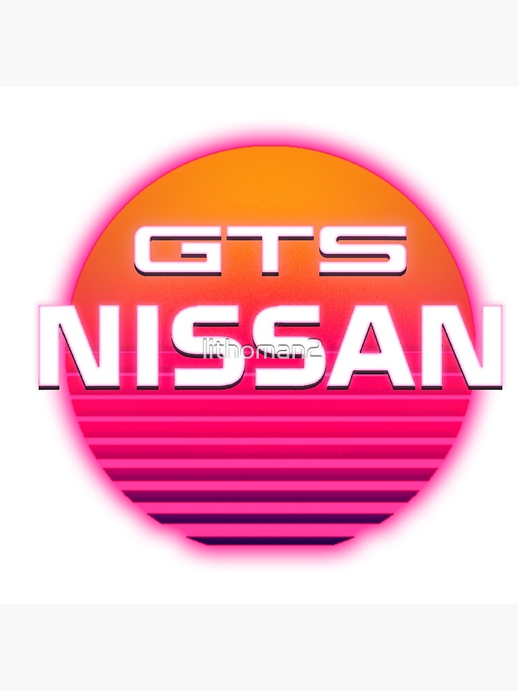 Nissan Skyline R32 Gts Outrun Emblem Poster For Sale By Lithoman2