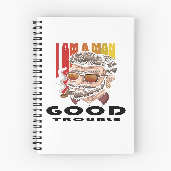 Item preview,  good trouble troubled broken man 7 designed and sold by diab diab.