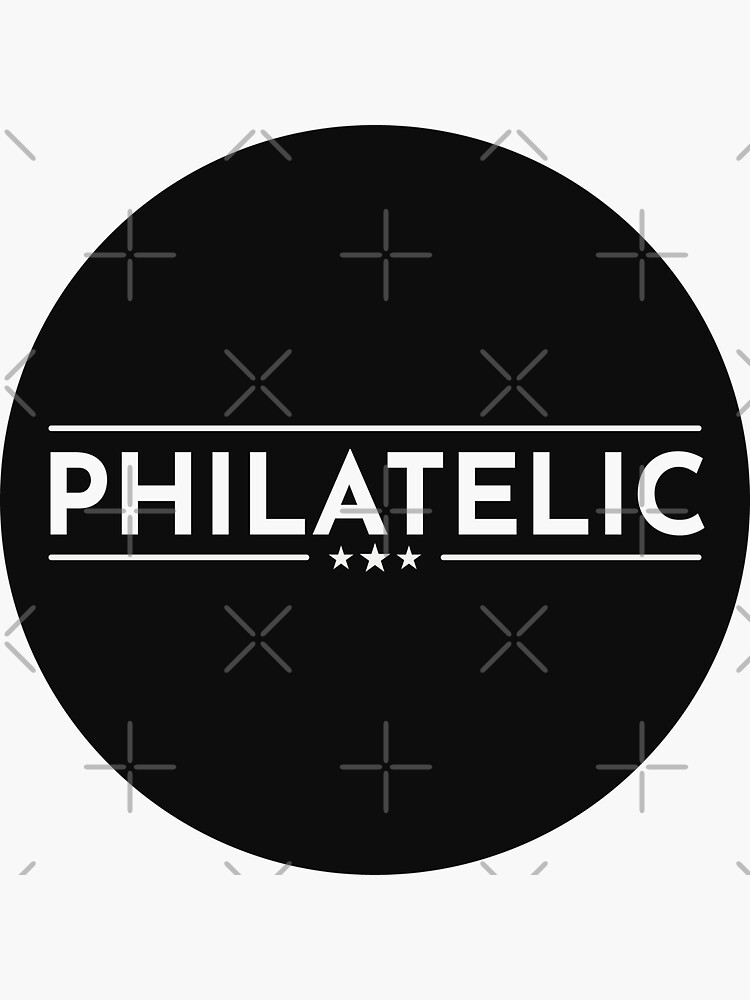 "Stamp Collecting Collector Philatelist " Sticker by TastefulTees
