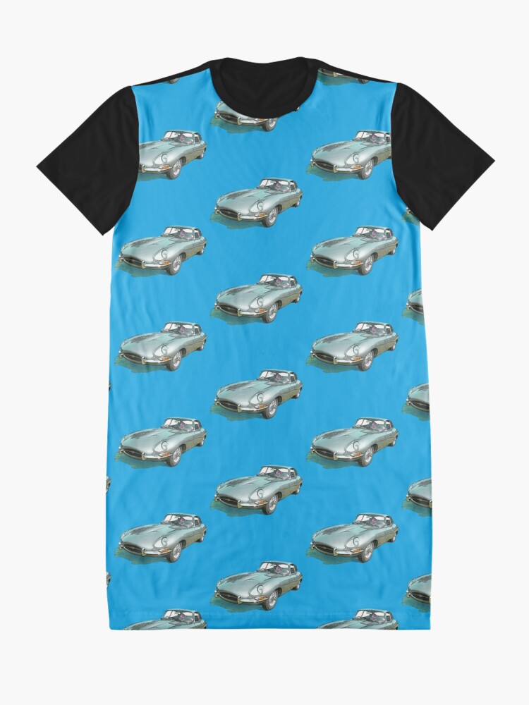 Alternate view of e-type Graphic T-Shirt Dress