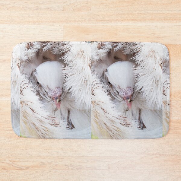 Item preview, r1368/ maj -  Pigeon white cream ! photo  6 (c)(h) by Olao-Olavia / Okaio Créations designed and sold by o.okaïo.