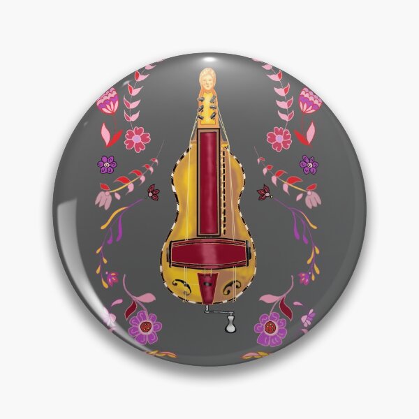 Item preview, Floral Hurdy Hurdy designed and sold by inkle.
