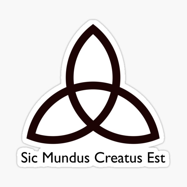 Triquetra - Sic Mundus Creatus Est Sticker