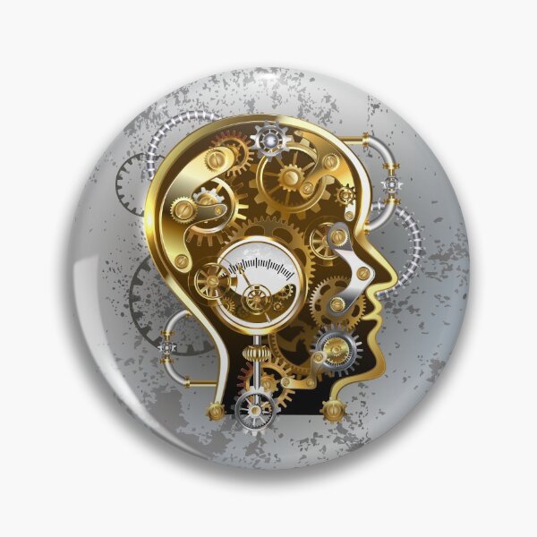 Item preview, Steampunk Head with Manometer designed and sold by Blackmoon9.