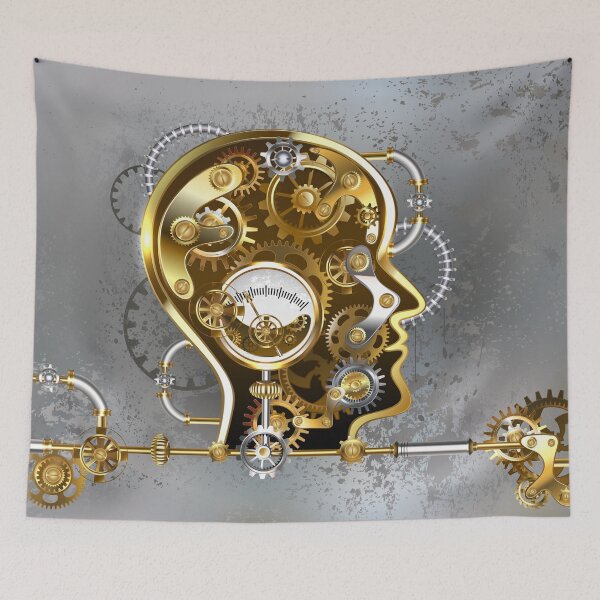 Item preview, Steampunk Head with Manometer designed and sold by Blackmoon9.