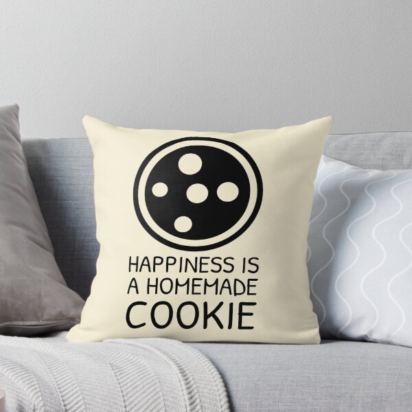 Item preview, Happiness is a Homemade Cookie Cute Outline designed and sold by Telle Garcia.