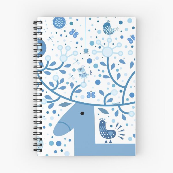 Item preview, Blue deer designed and sold by TorokSzilvi.