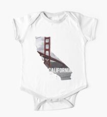 California - Golden Gate Bridge One Piece - Short Sleeve
