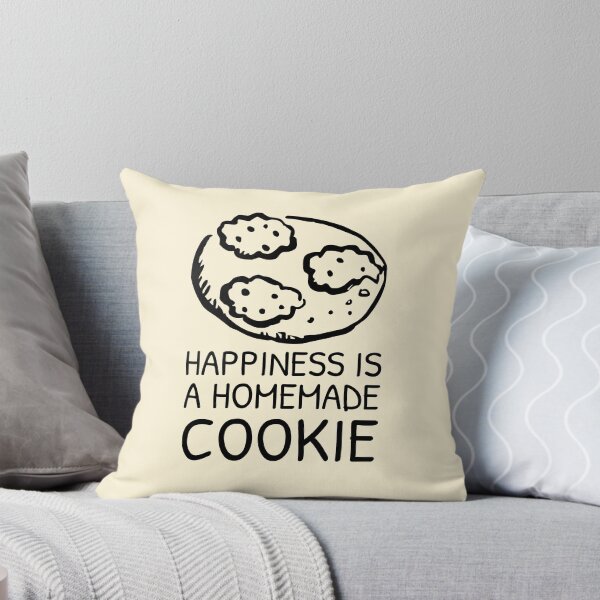 Item preview, Happiness is a Homemade Cookie Yummy Plate designed and sold by Telle Garcia.