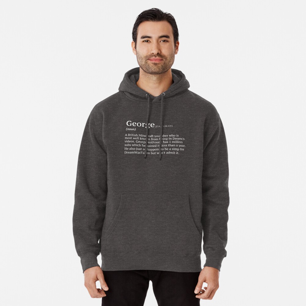 georgenotfound gray hoodie