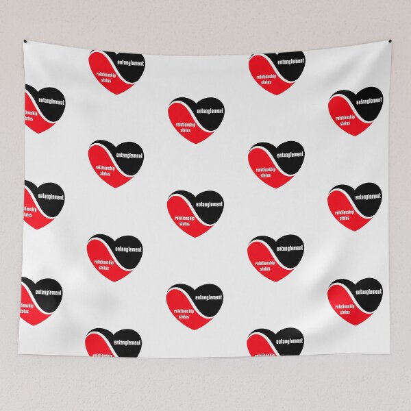 Item preview, funny entanglement relationship status  designed and sold by cathelkav.