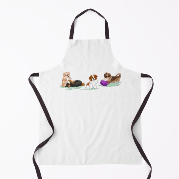 Item preview, Playful puppies - Tibetan Spaniel designed and sold by amyccreative.