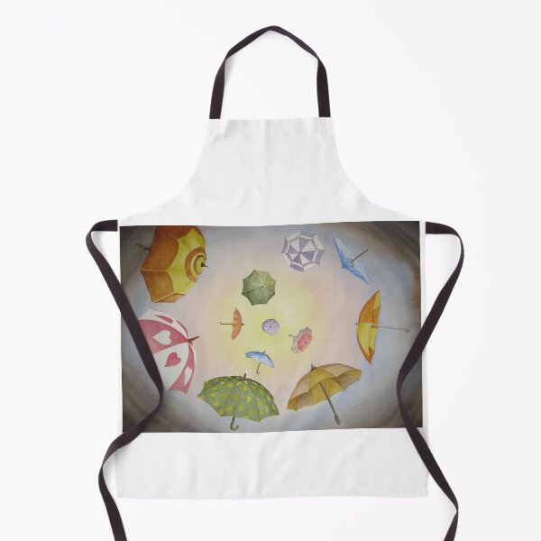 Item preview, Umbrella Vortex Watercolour Painting designed and sold by Heatherian.