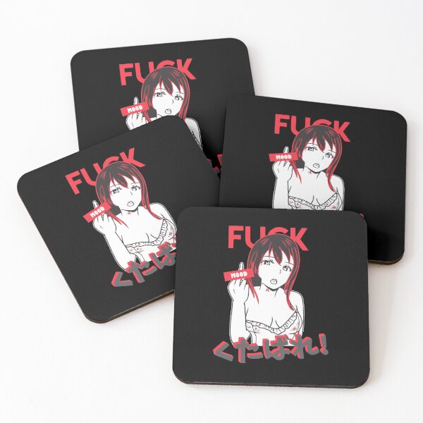 Item preview, Mood Fuck Off Anime Girl designed and sold by shennit.