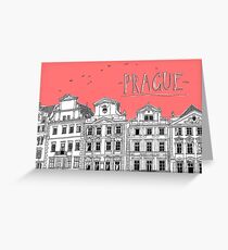 Prague. Greeting Card