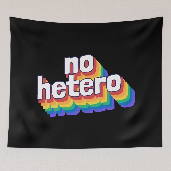 Item preview, No Hetero Rainbow designed and sold by Lightfield.