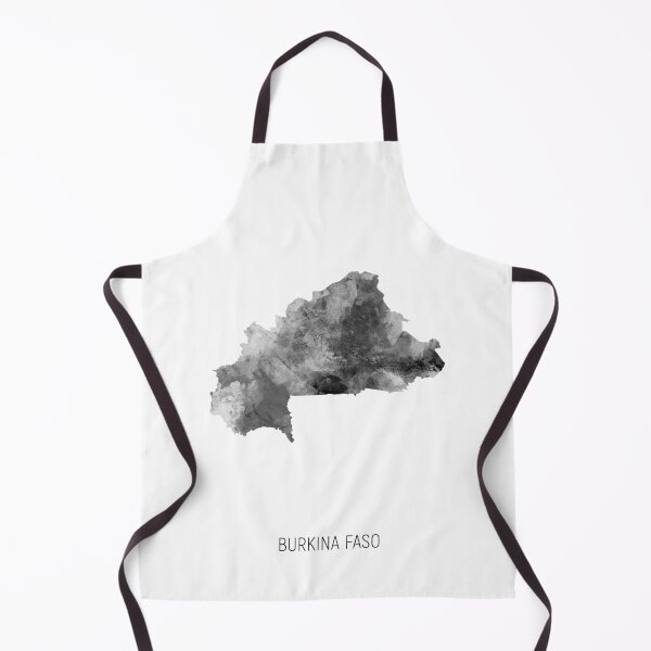 Item preview, Burkina Faso Watercolor Map designed and sold by ArtPrints.
