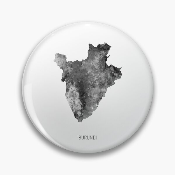 Item preview, Burundi Watercolor Map designed and sold by ArtPrints.